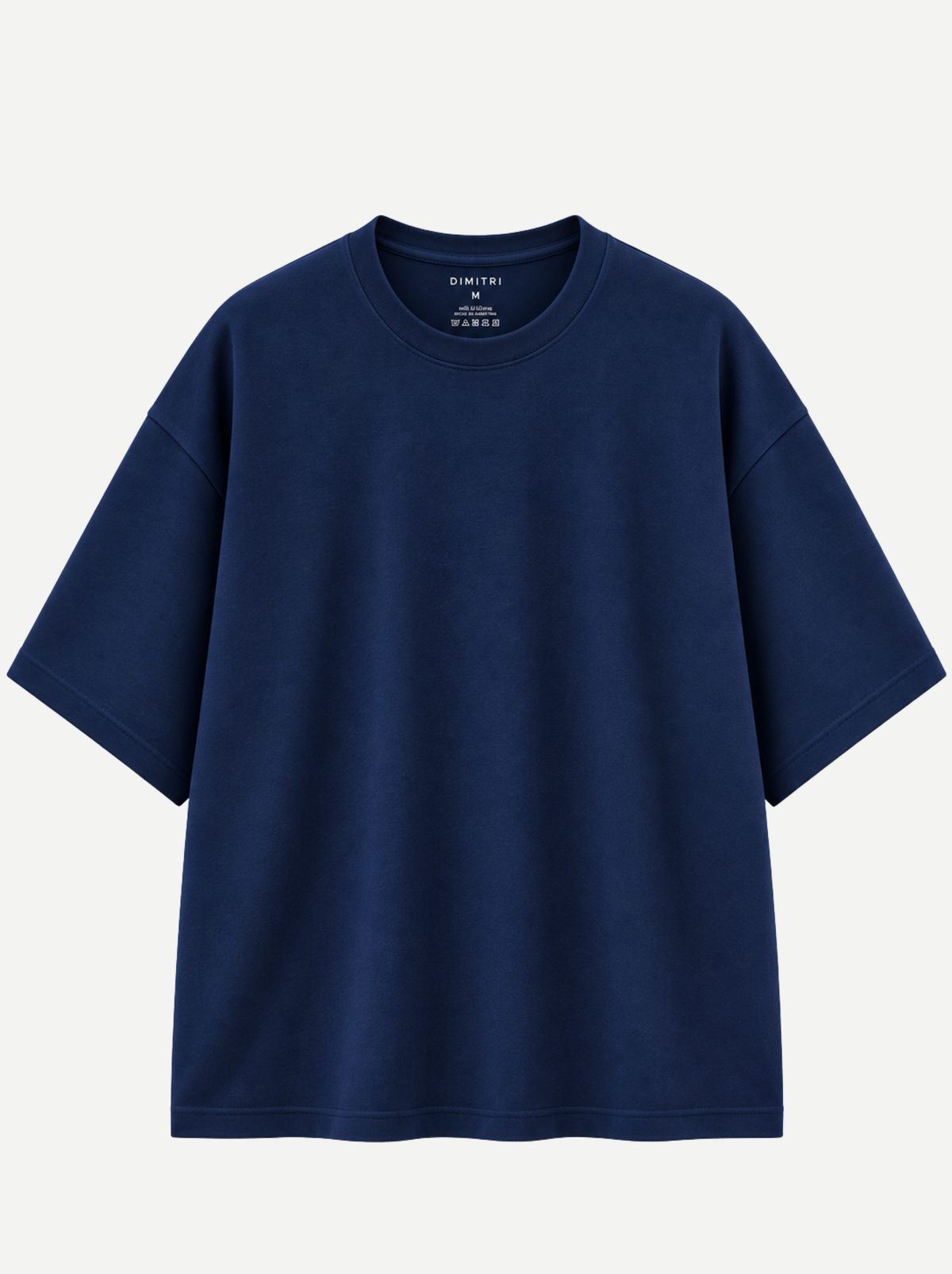 REMERA OVERZISE AZUL AERO