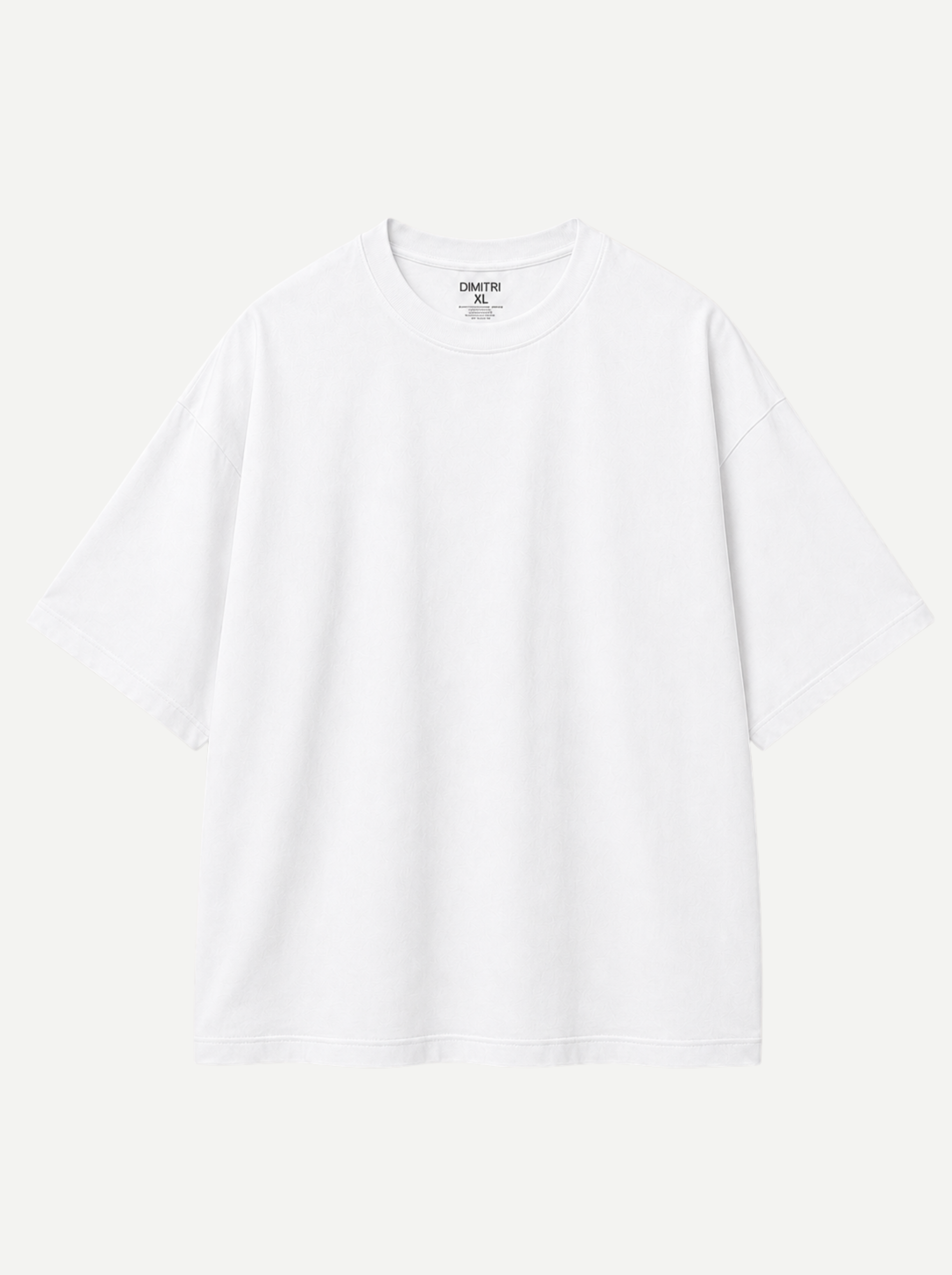 REMERA OVERSIZE BLANCO
