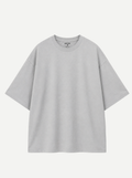 REMERA OVERSIZE GRIS HIELO