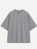 REMERA OVERZISE MELANGE MEDIO