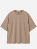 REMERA OVERZISE TOSTADO
