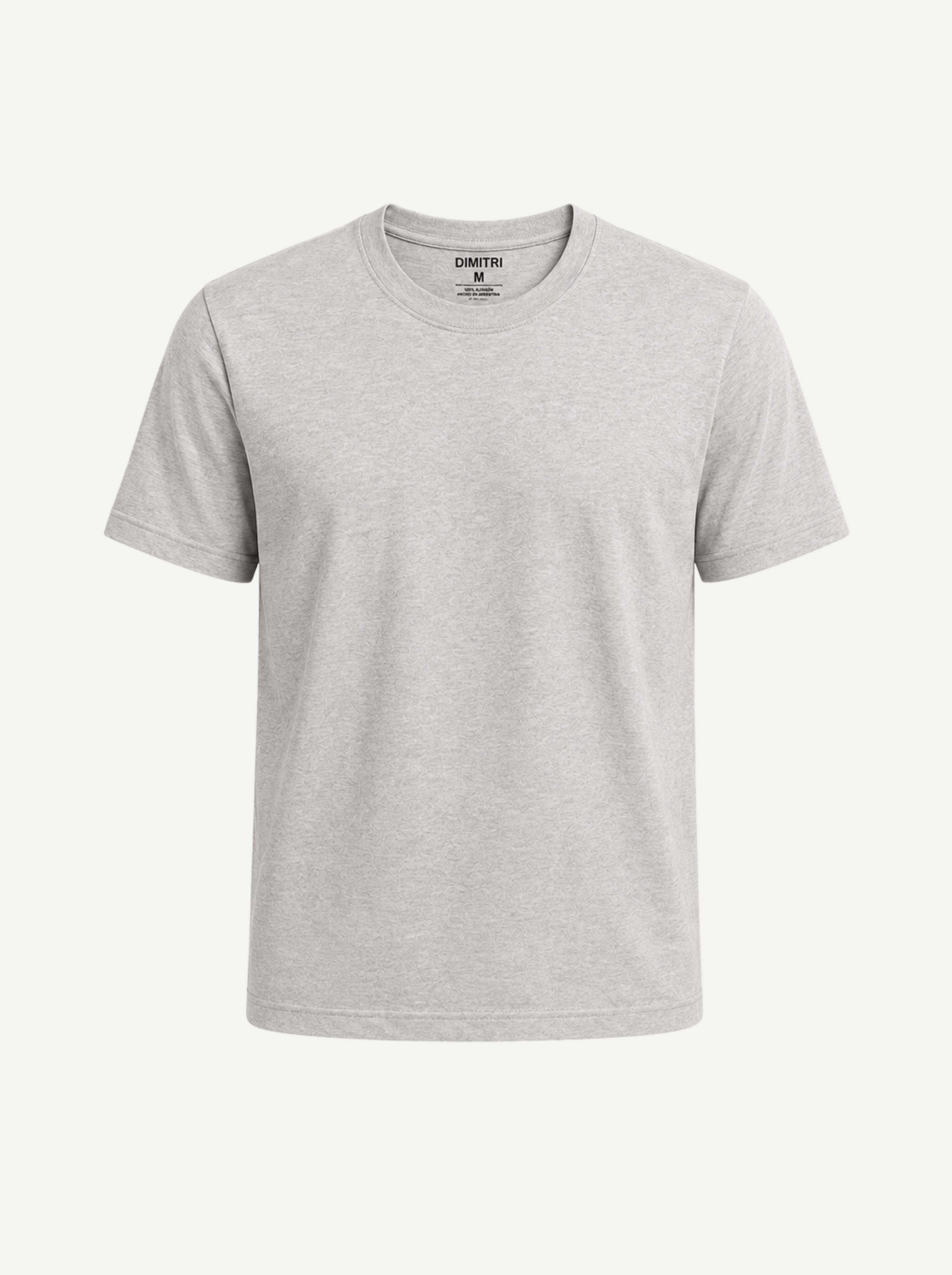 Remera Gris Melange