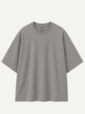 REMERA OVERZISE CEMENTO