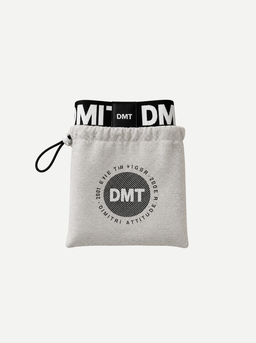 Boxer Dimitri Straps Negro / Gris