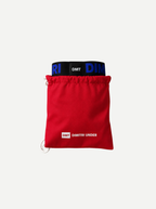 Boxer Dimitri Straps Gris / Azul