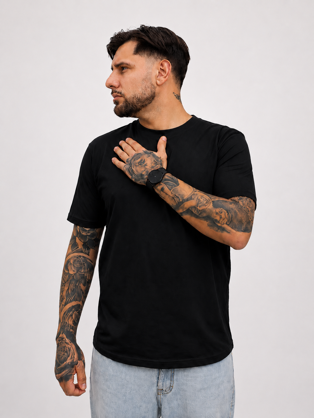 Pack x3 Remeras 100% Algodón + Gorro y Boxer de Regalo