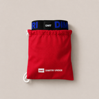 Boxer Dimitri Straps Gris / Azul
