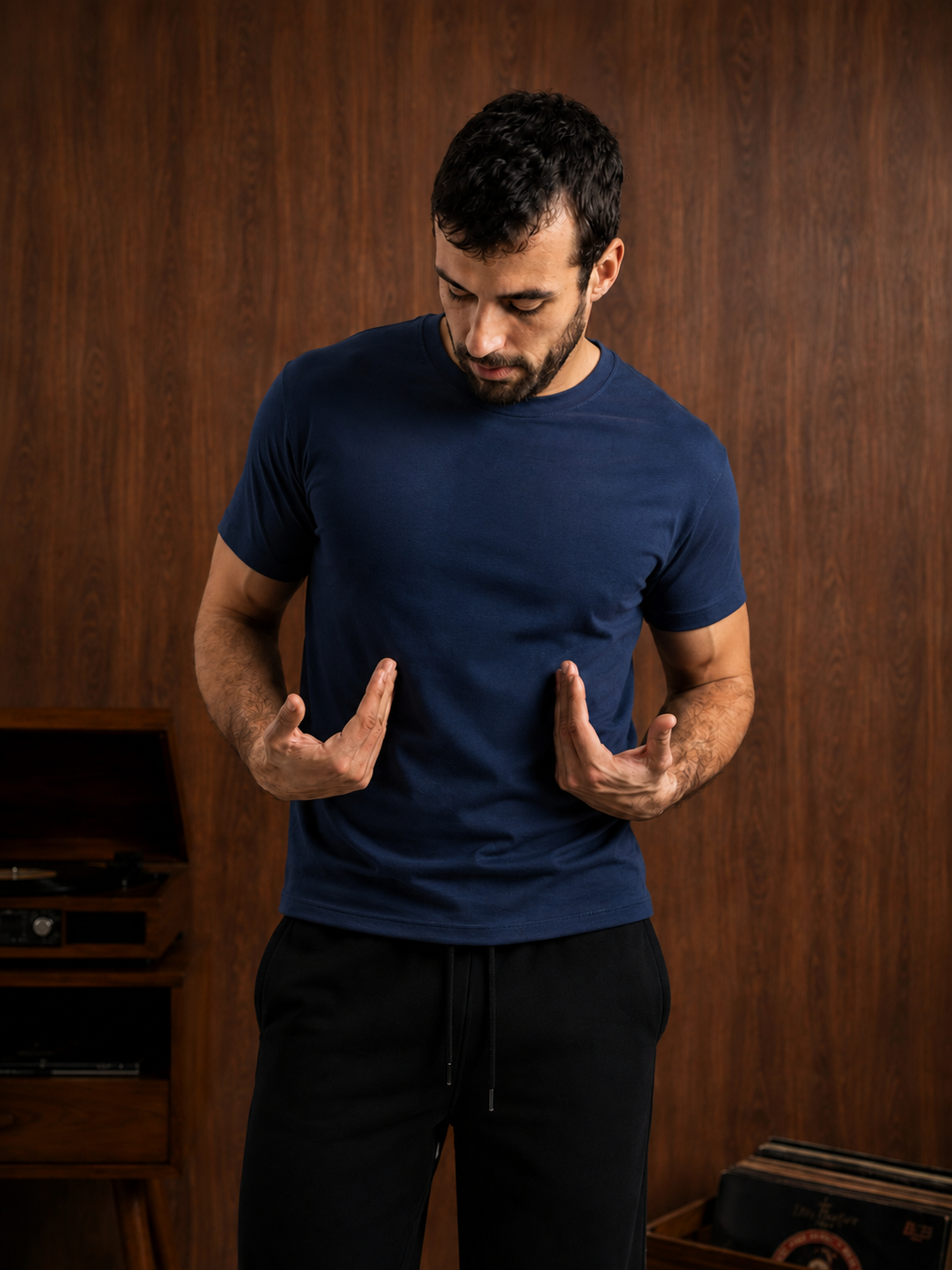 Remera Azul Aero