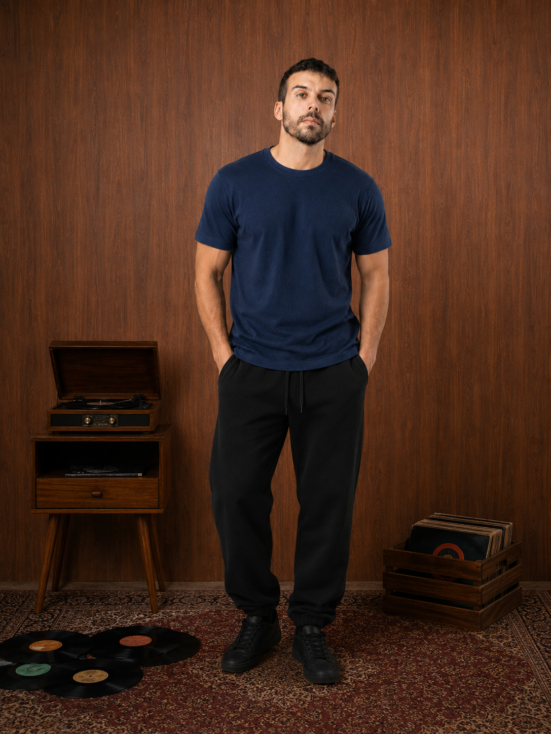 Remera Azul Marino