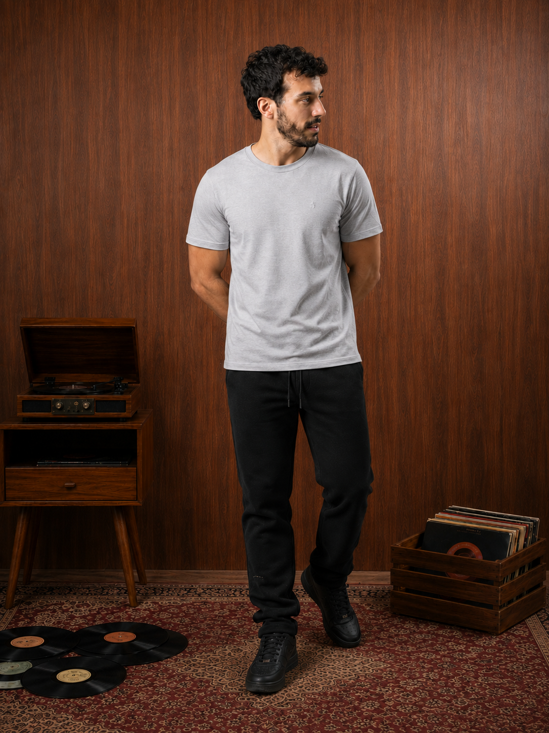 Remera Gris Hielo