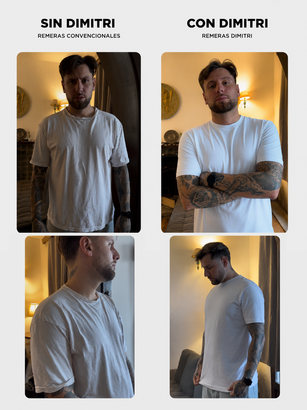 REMERA 100% Algodón Dimitri